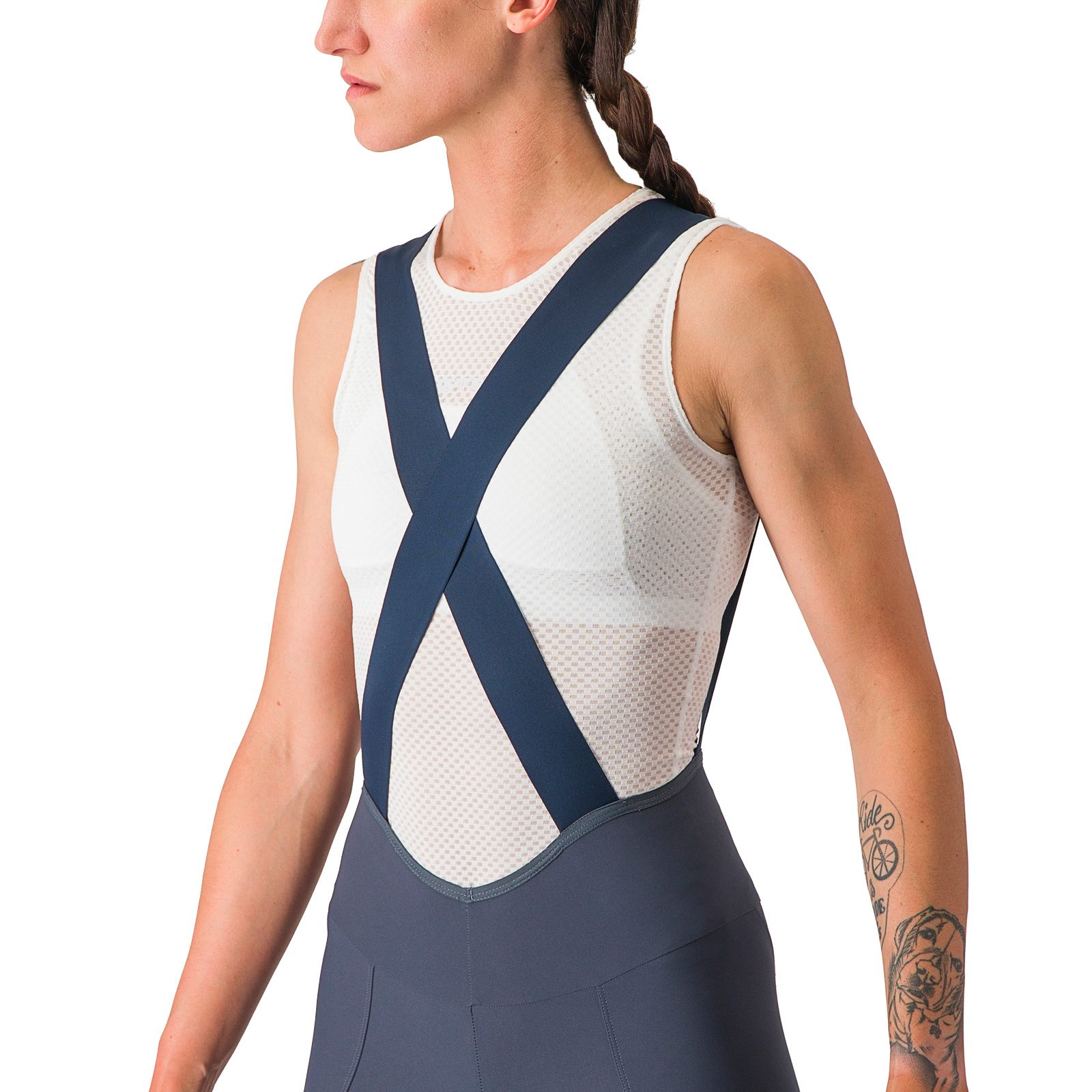 Castelli Espresso Trägerhose Damen twilight blue