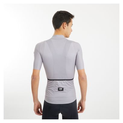 Maillot Manches Courtes LeBram Galibier Gris Grège