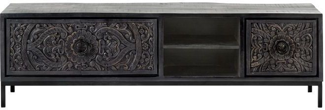 Profijt Meubel TV-meubel Montclair zwart 190 cm
