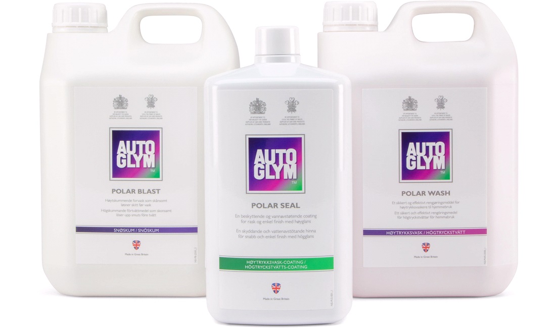 Autoglym Polar serie pakke Step 1-2-3
