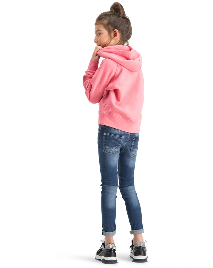 Kapuzen-Sweatshirt G-BASIC in charm peach