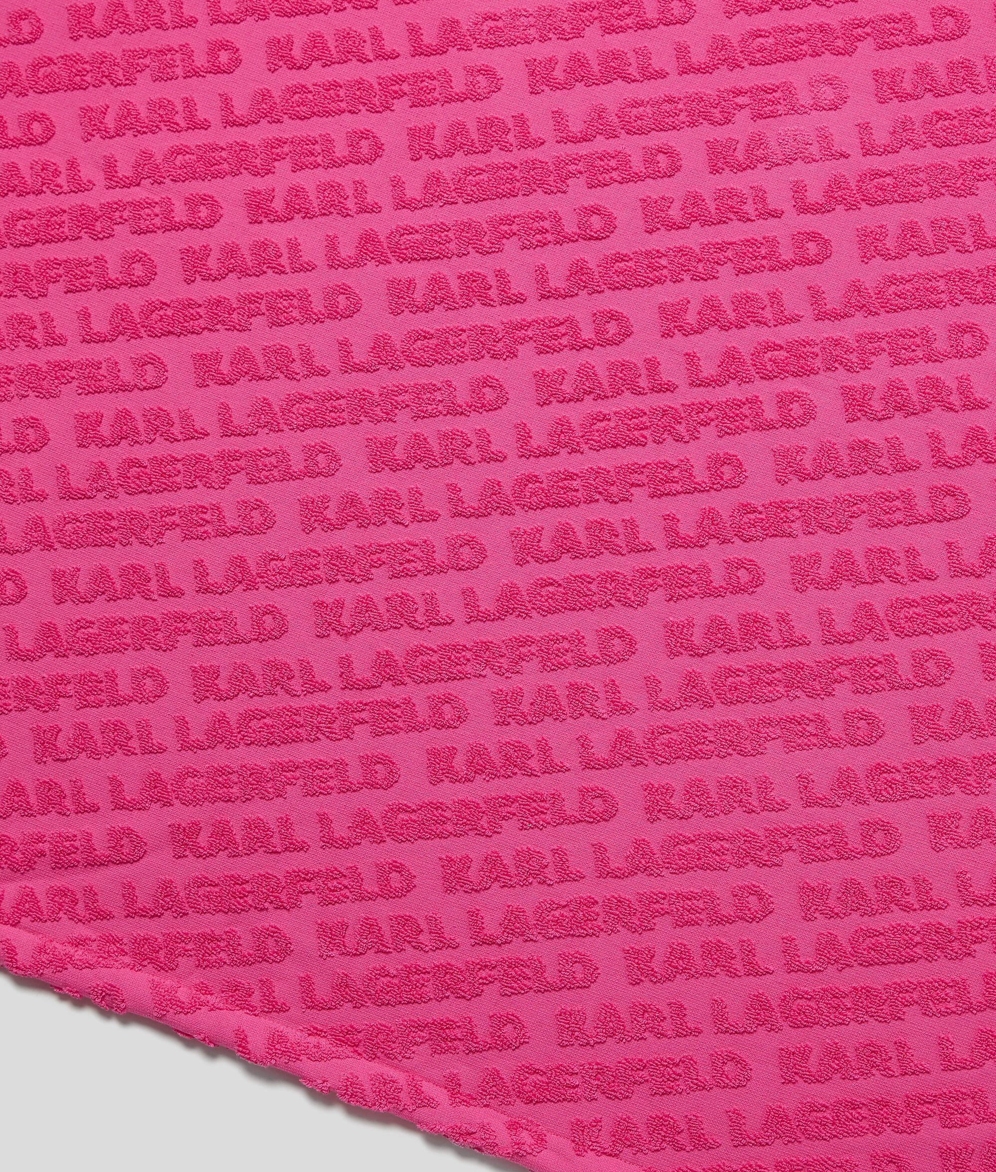 Serviette de plage avec logo K/Logo
