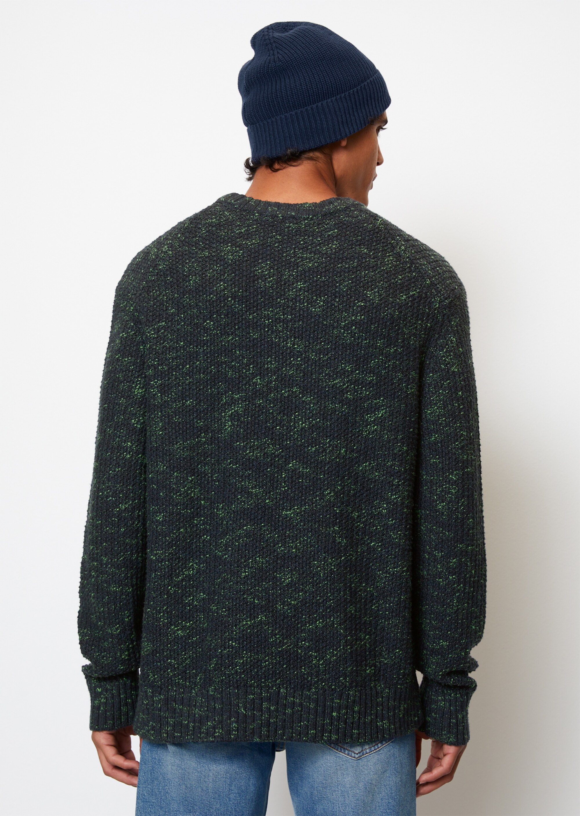 Pullover relaxed mit Mouliné-Struktur