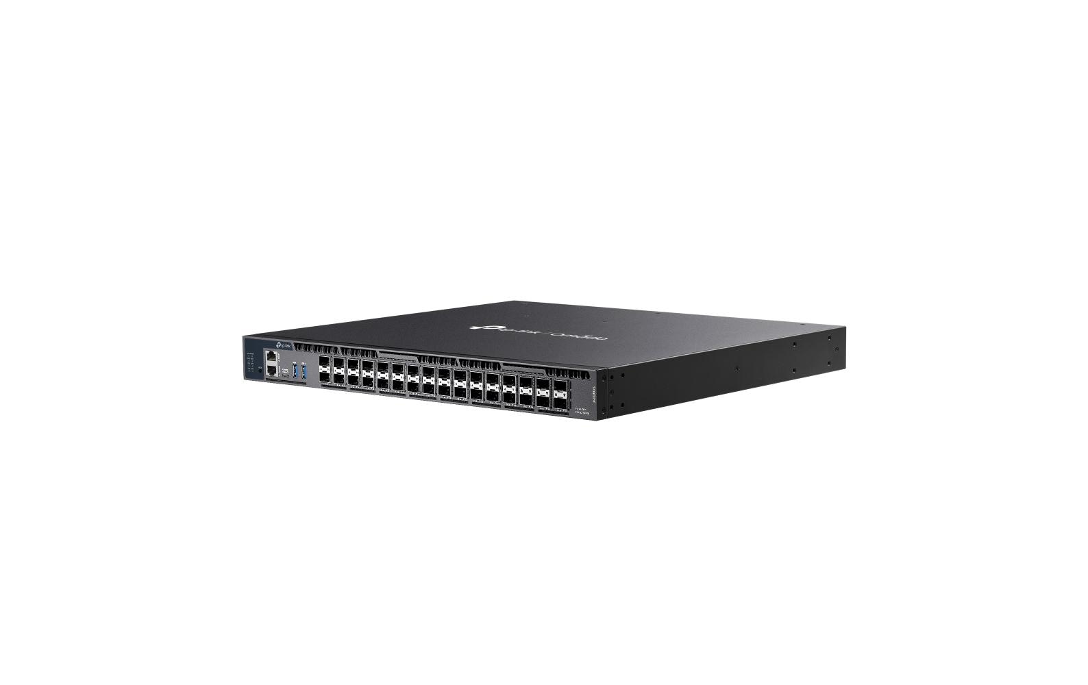 SFP+ Switch SX6632YF 32 Port<br>Omada 26-Port 10G Stackable L3 Managed Aggregation Switch mit 6 25G Slots