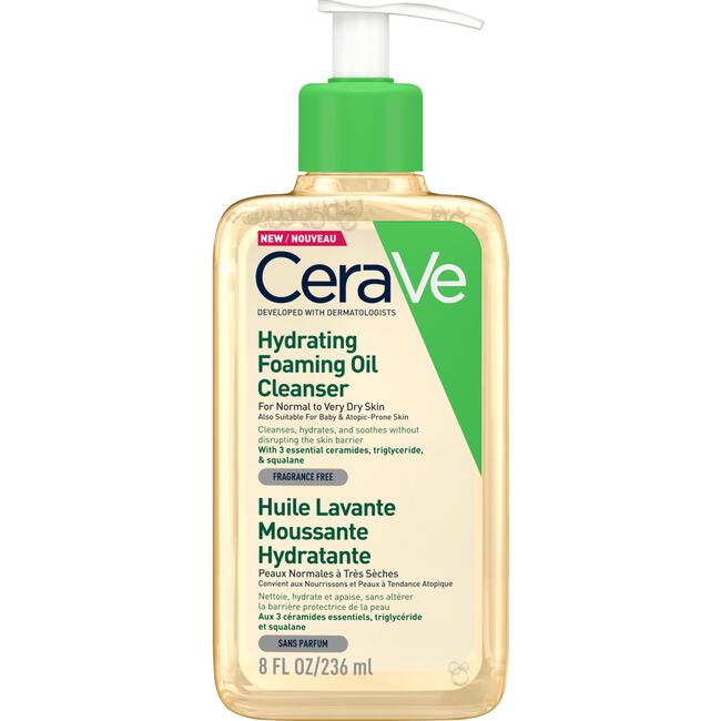 CeraVe Hydraterende Schuimende Reinigingsolie 236 ML