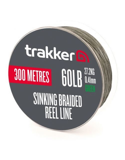 Trakker Sinking Braid Reel Line 13.6kg 300 m - Gevlochten lijn