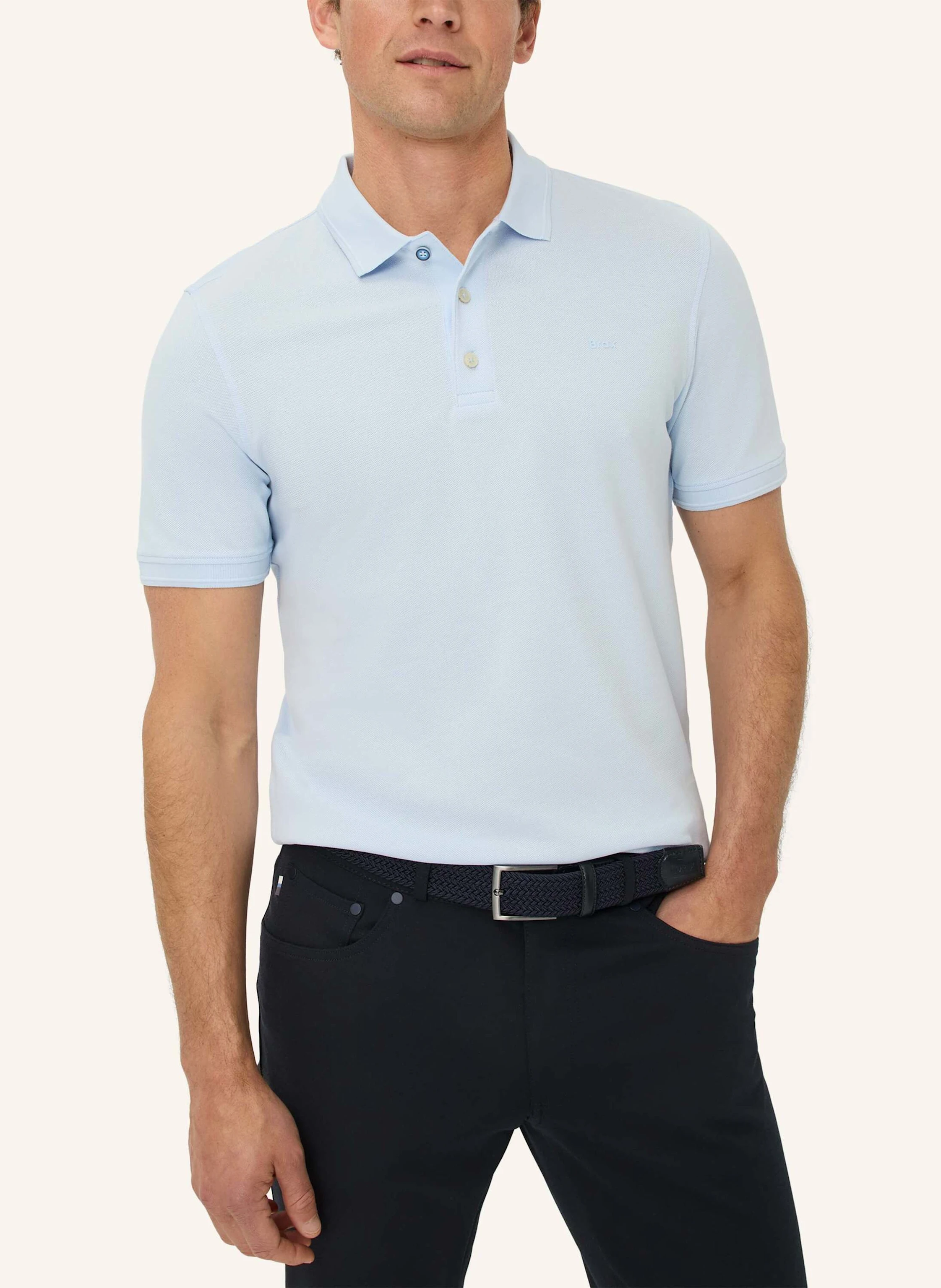 BRAX Piqué-Poloshirt STYLE PETE