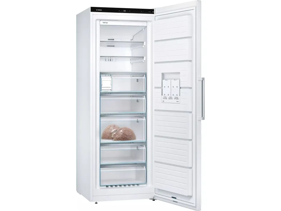 Bosch Serie | 6 GSN58AWDP - Fryser - stående - bredde: 70 cm - dybde: 78 cm - højde: 191 cm - 366 liter - Klasse D - hvid