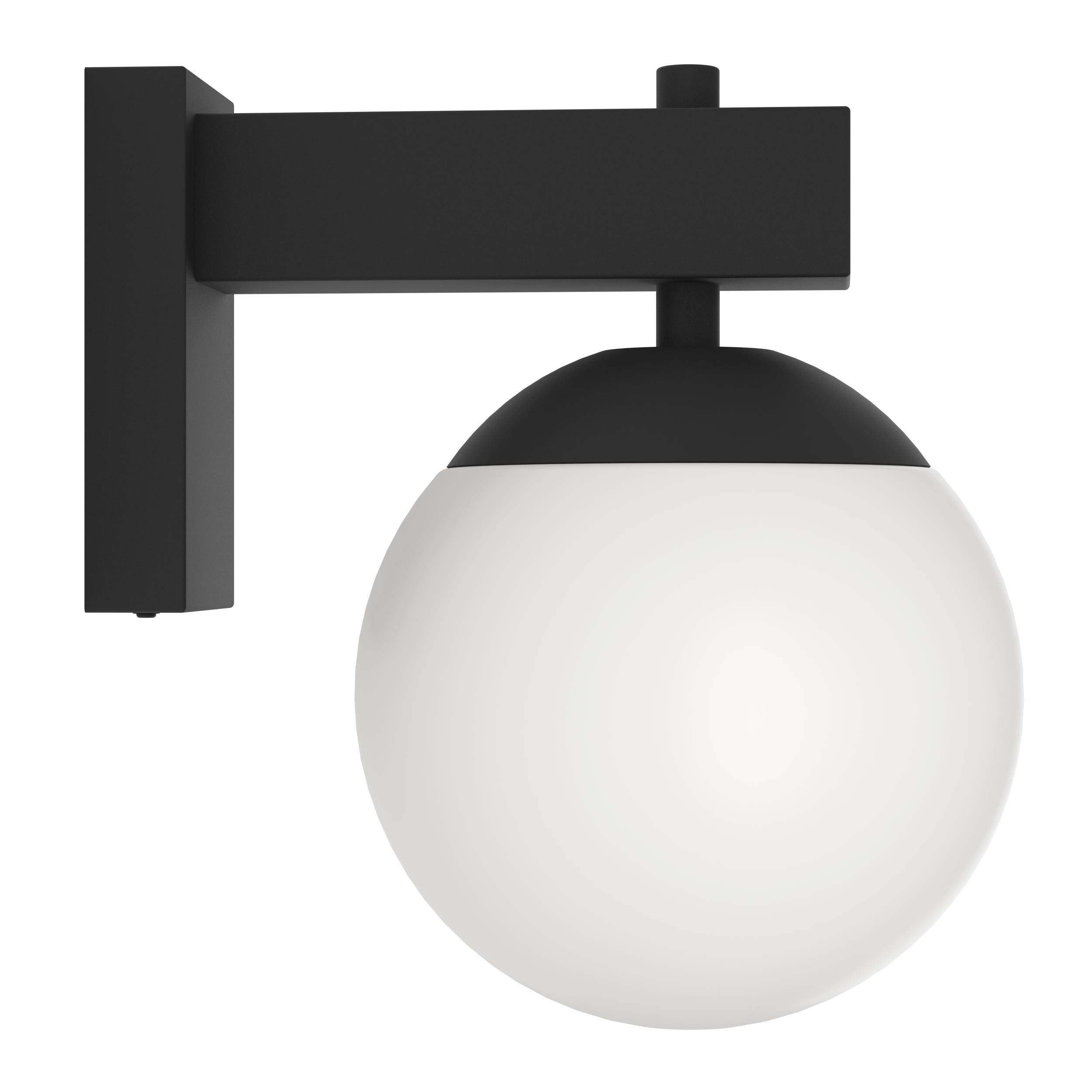 EGLO Bufalata Wandlamp - buitenverlichting - E27 - Zwart