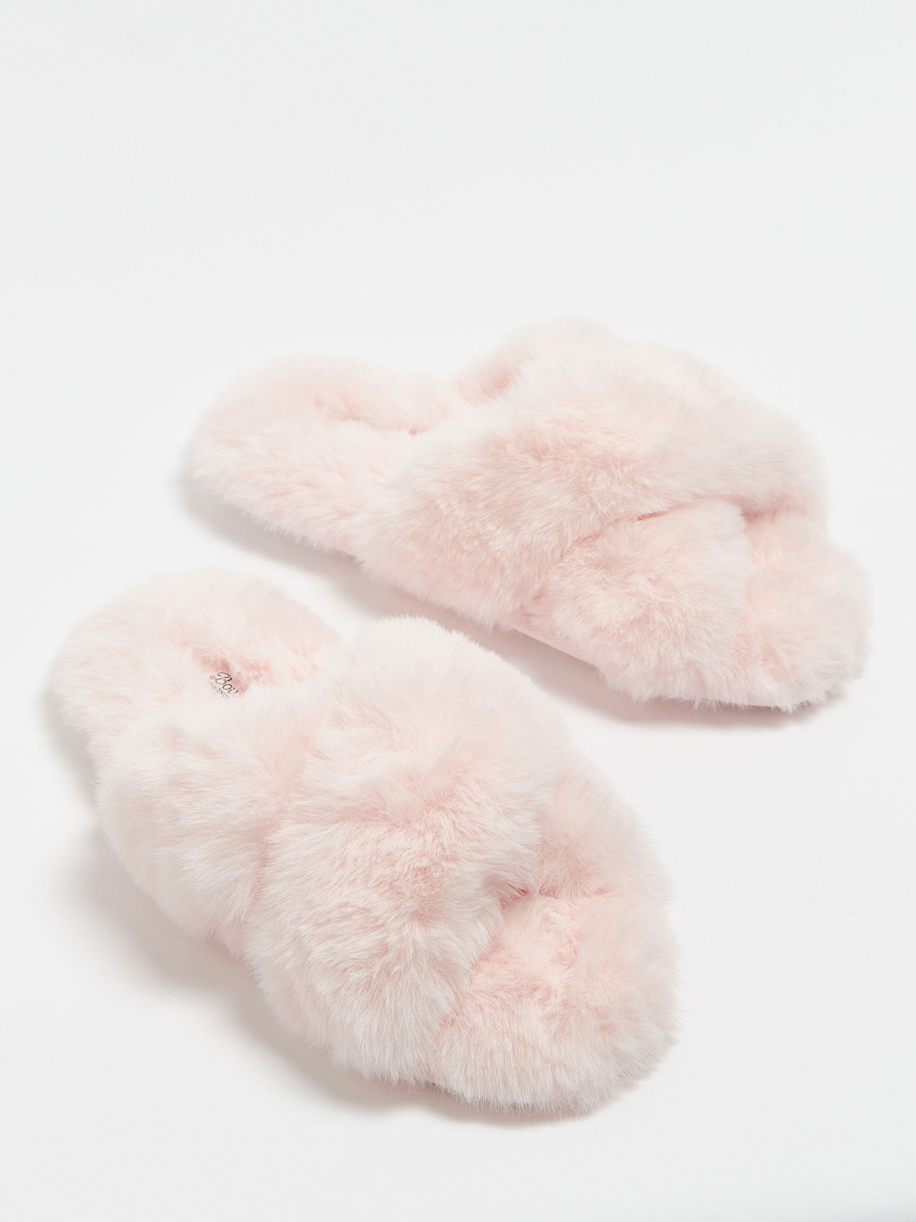 Roze - Boux Avenue Cross Band Slippers