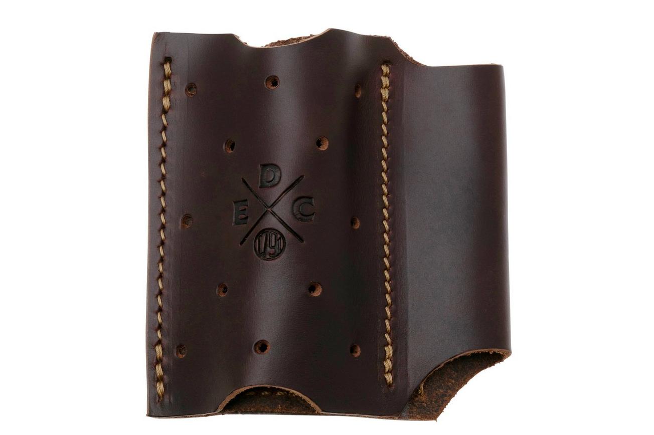 1791 EDC Pocket Duo Tool Organizer EDC-PK-DUO-BUR-A Burgundy, lederen broekzakholster
