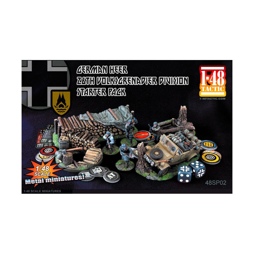 1-48 Tactic - German Heer 26th Volksgrenadier Division Starter Set (resin)