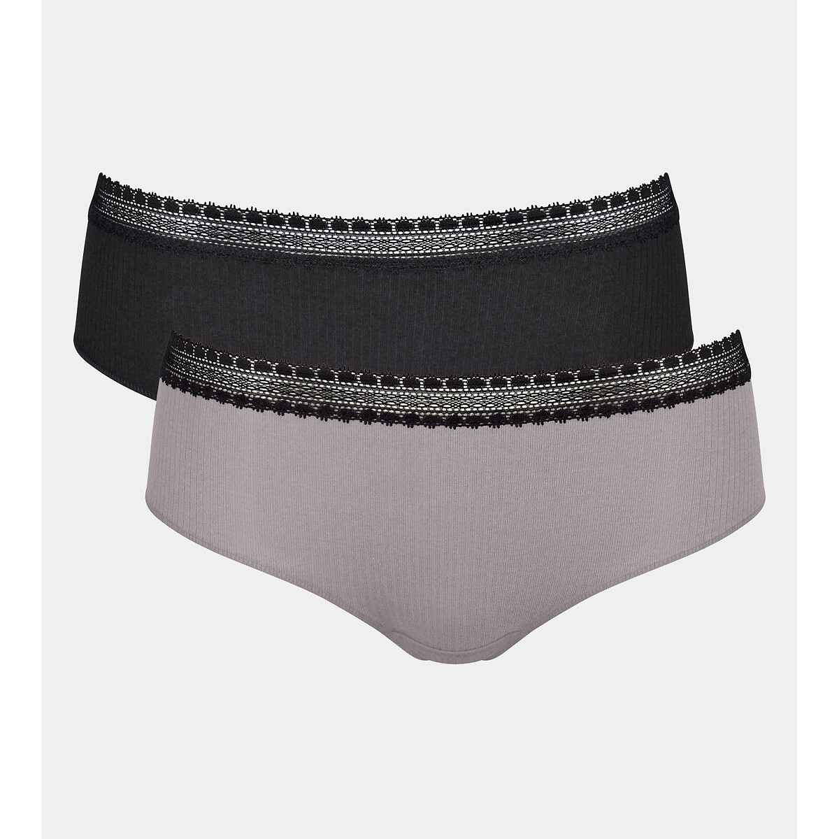 SLOGGI<br>Conjunto de 2 hipsters Go Ribbed