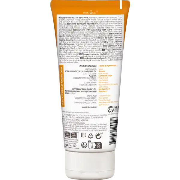 Vitality Vitalisierungs­dusche Sanddorn