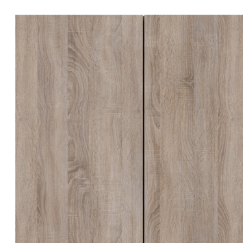 Kledingkast Pisa 3 deurs truffel 200x118x50 cm