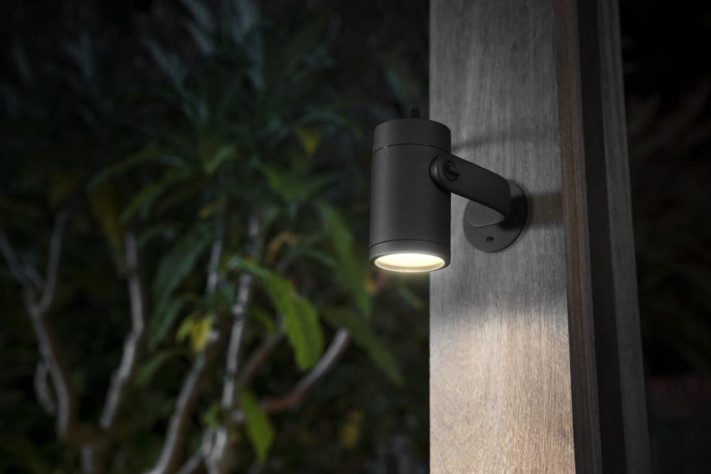 Philips Hue -Lily Spike Anthracite Ekstra Udendørs Spot u/Strømforsyning - White & Color
