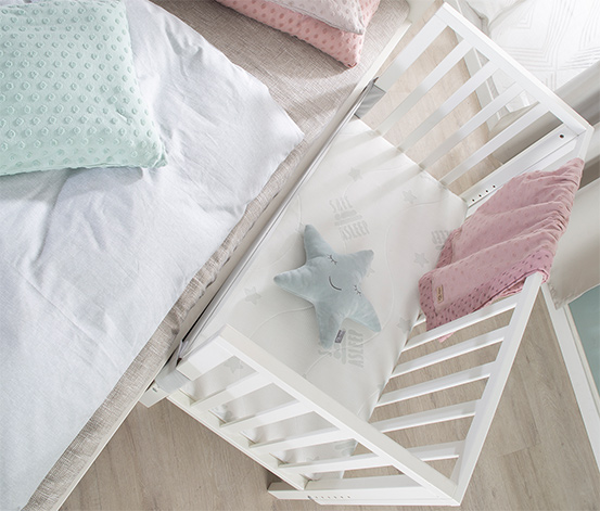 roba 2-in-1-Beistellbett »safe asleep®«, weiß
