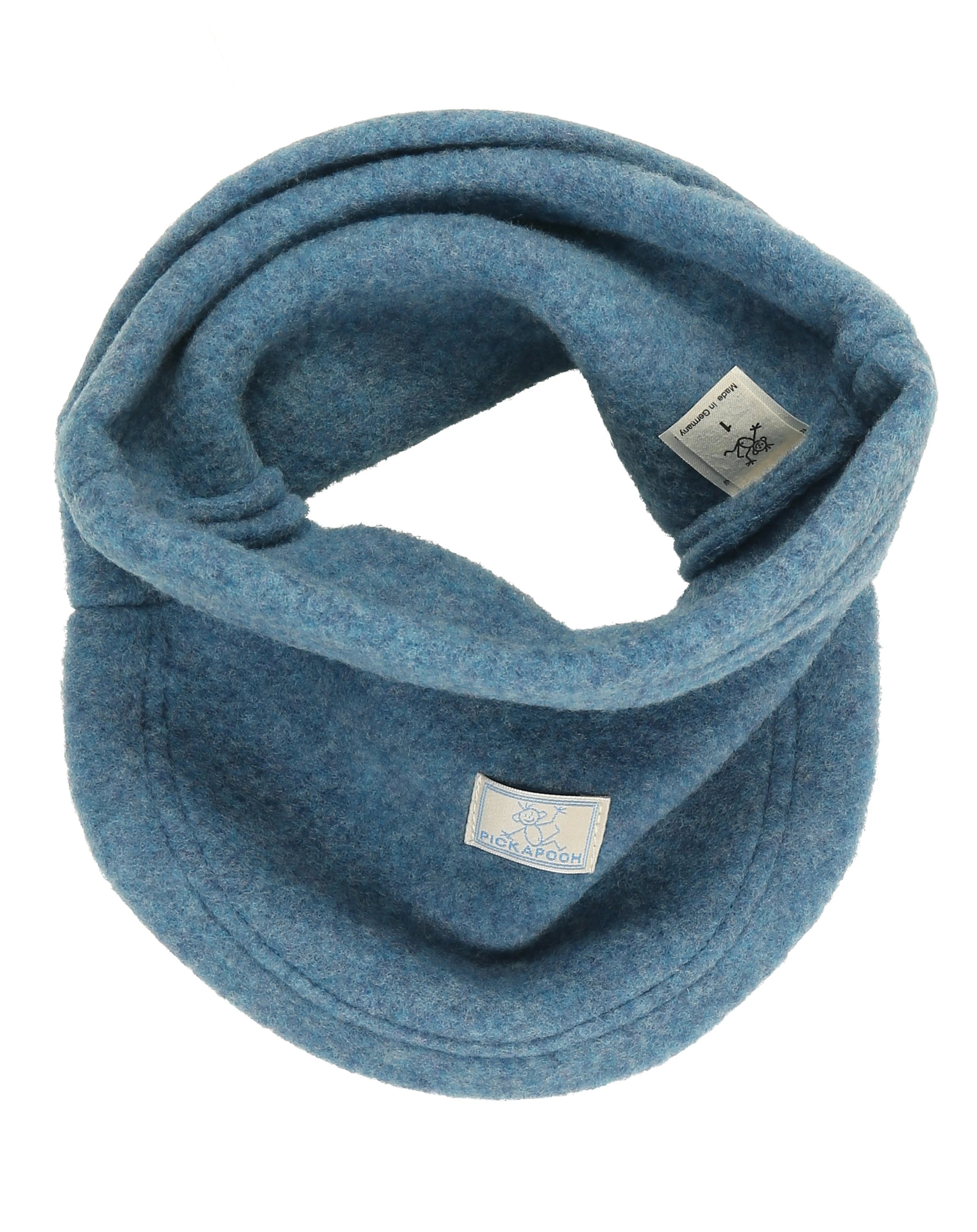 Schlupfschal WOLLFLEECE MINI in jeansblau