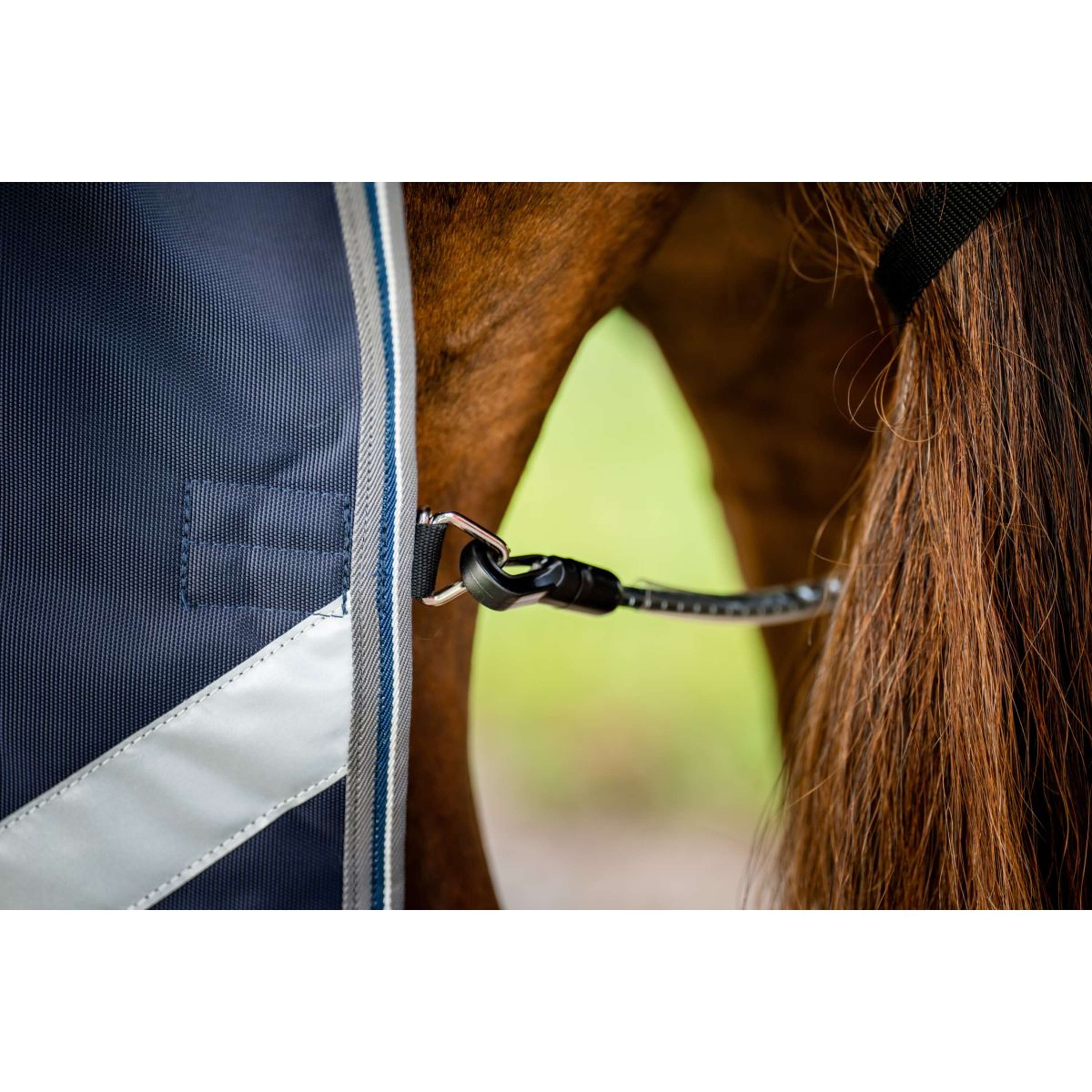 Rambo Turnout 1680D 0g Navy/Thunderstorm Grey/Silver