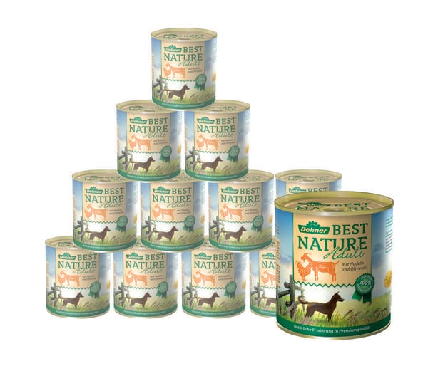 Dehner Best Nature Nassfutter für Hunde Adult