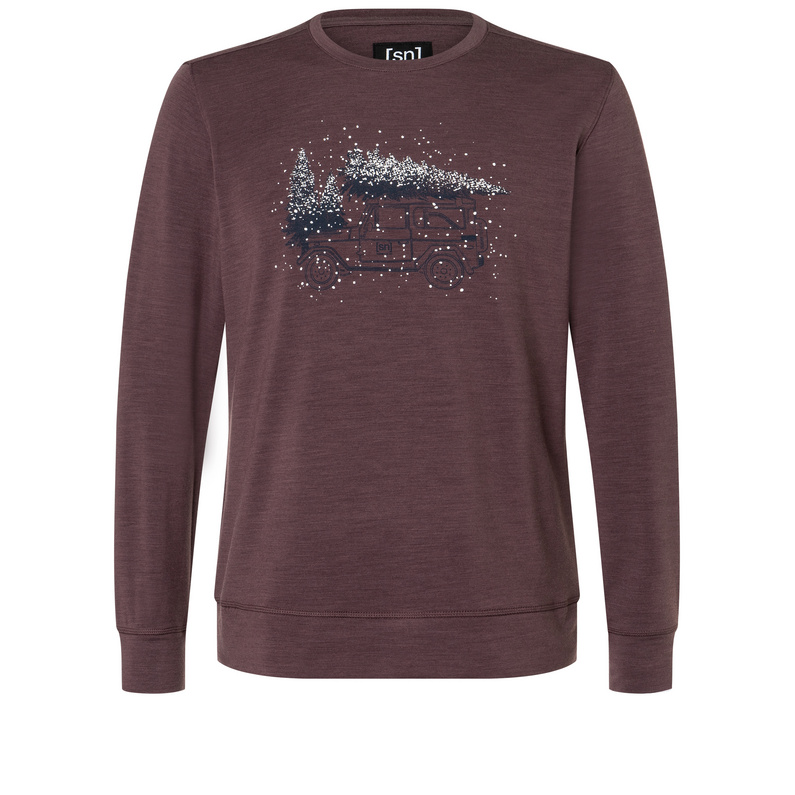 Super.Natural Herren Lantree Crew Pullover