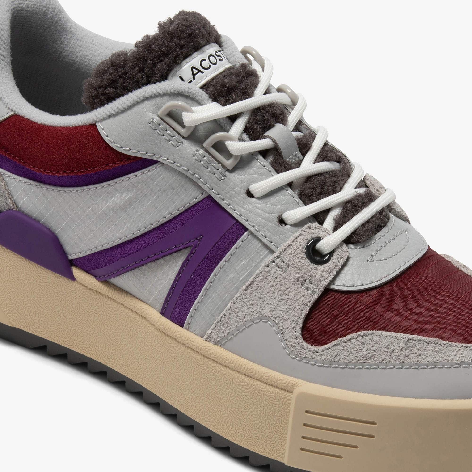 Sneakers Outdoor L002 Winter femme en cuir Outdoor - Gris - Lacoste - Femme