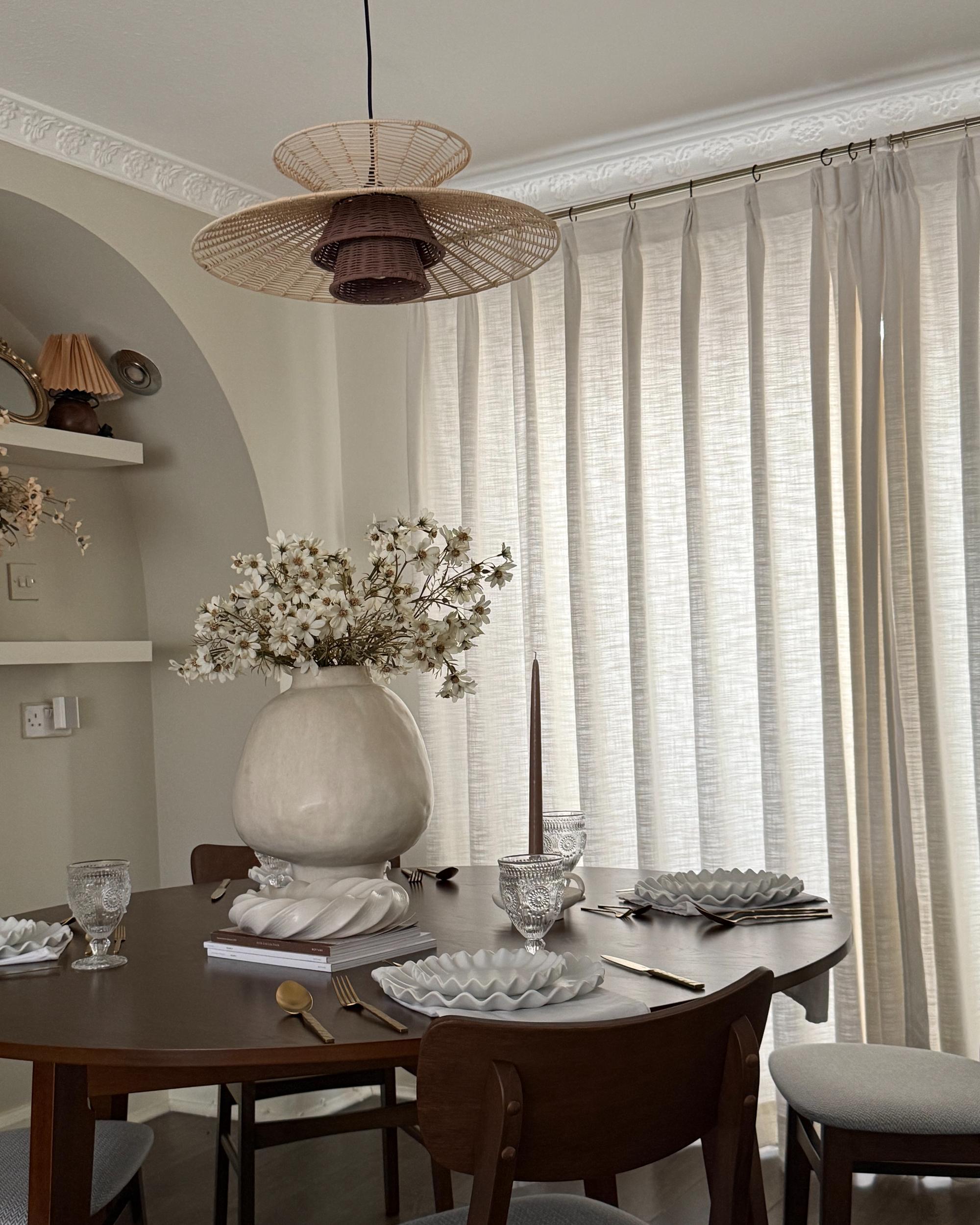 Hanglamp KABOMPO Rotan Bruin