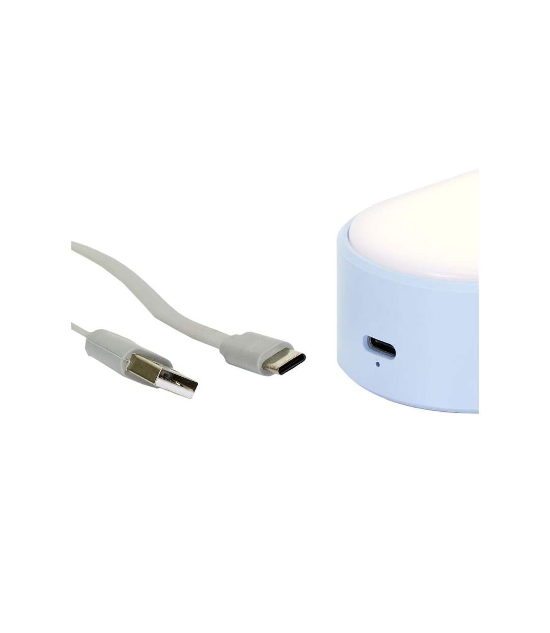 Paris Prix - Lampe D'ambiance Led magnétique 26cm Noir