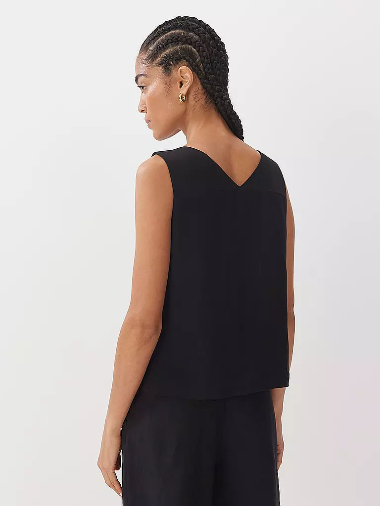 SOMEDAY Bluse ZIMBA DETAIL schwarz