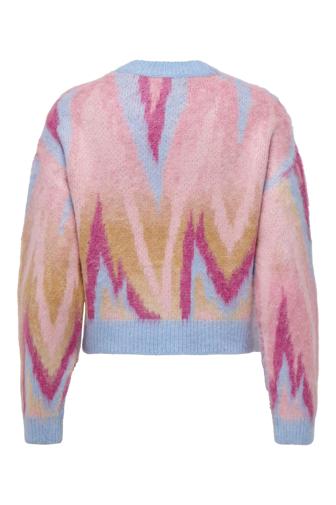 Suéter de malha jacquard