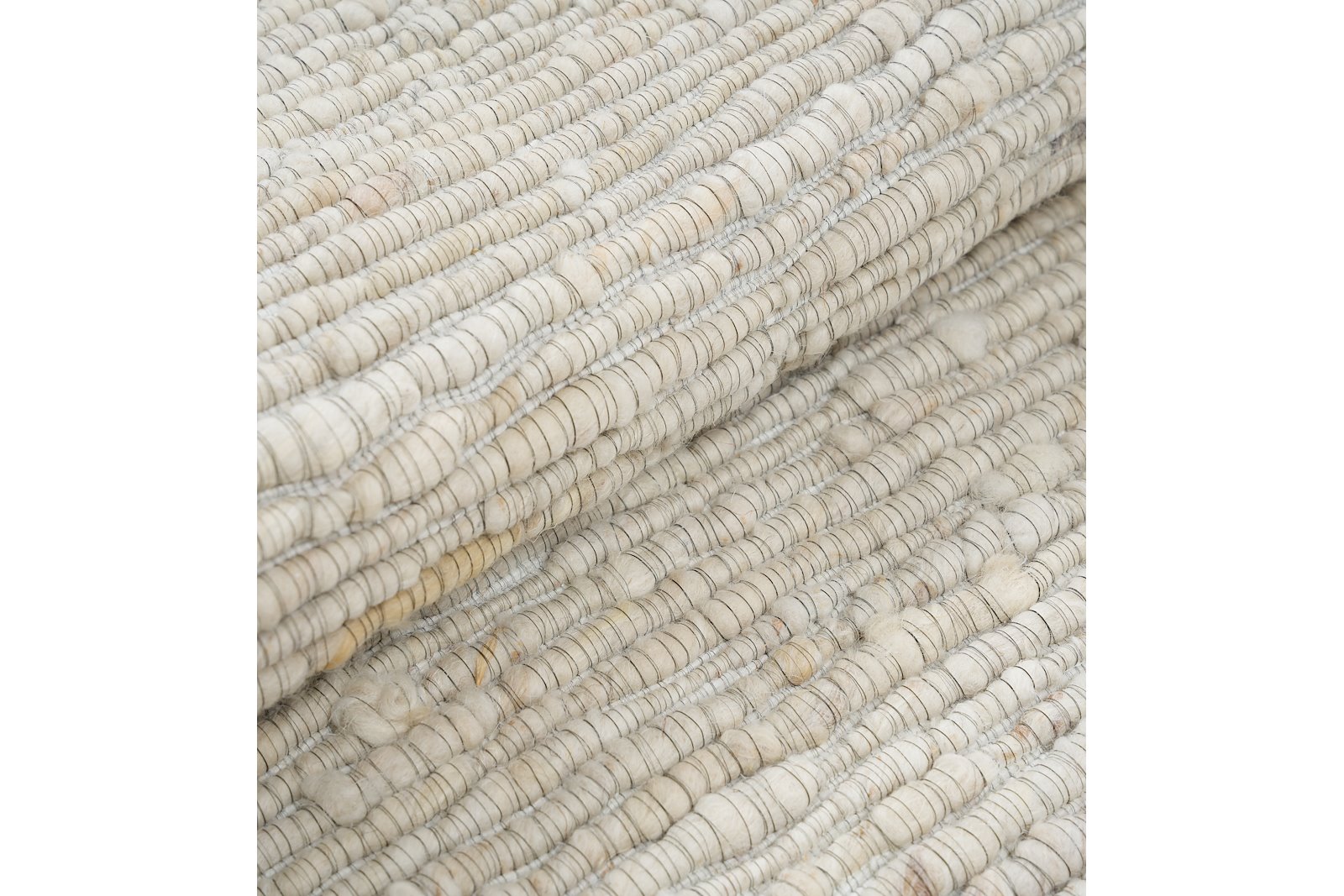 Chennai gulvteppe 160x230 160x230cm offwhite polyester/ull håndvevd