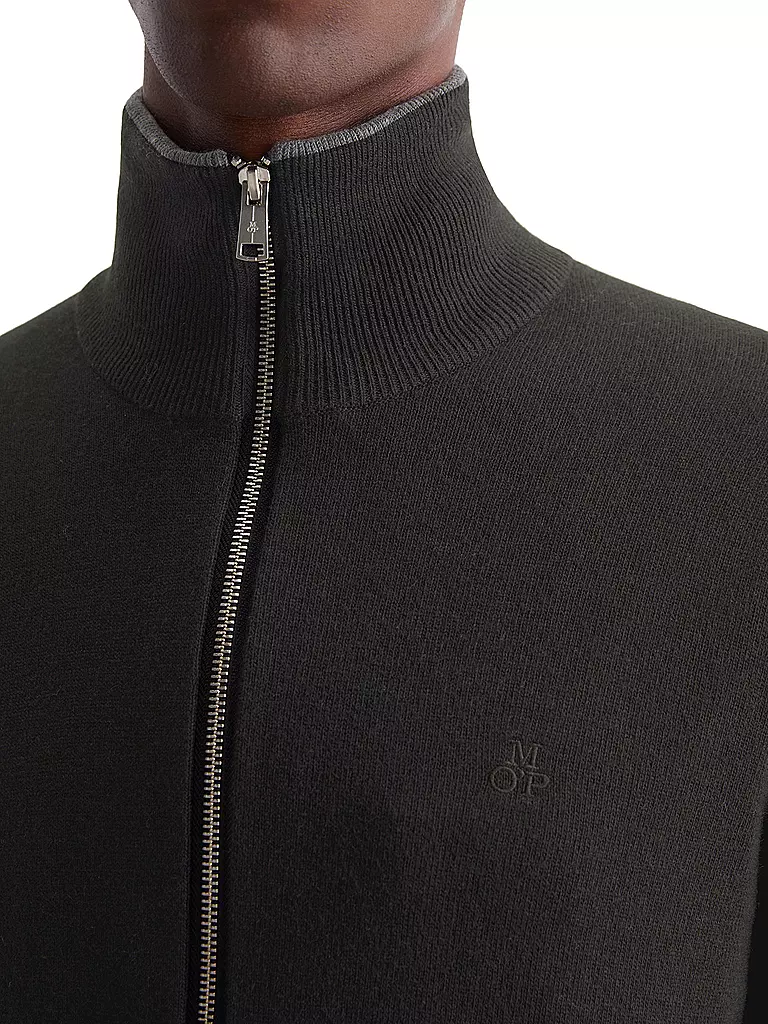 MARC O'POLO Strickjacke schwarz