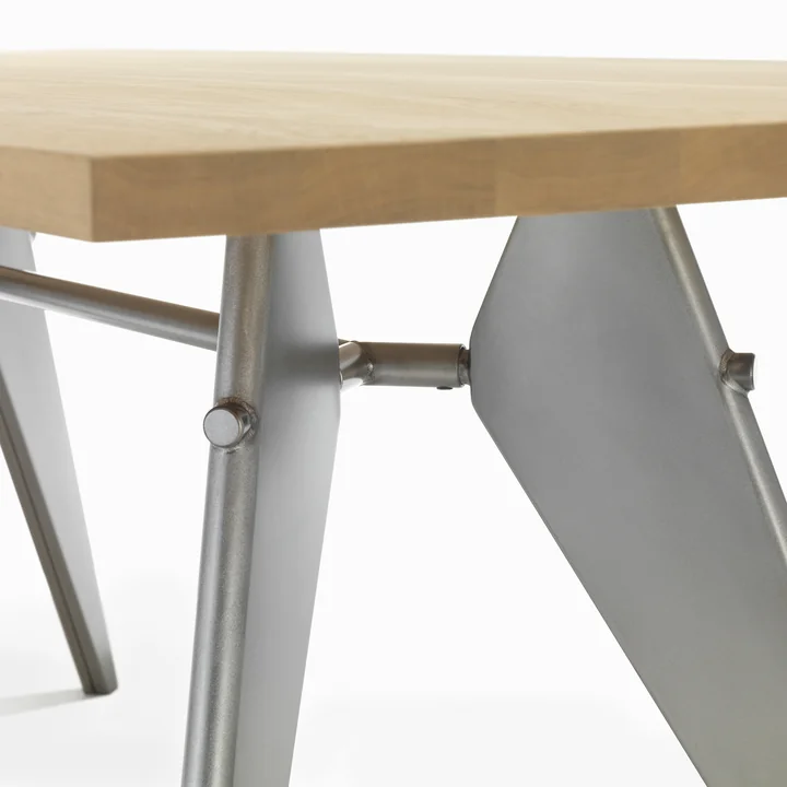 Vitra - EM Table Esstisch, 90 x 240 cm, asphalt / tiefschwarz