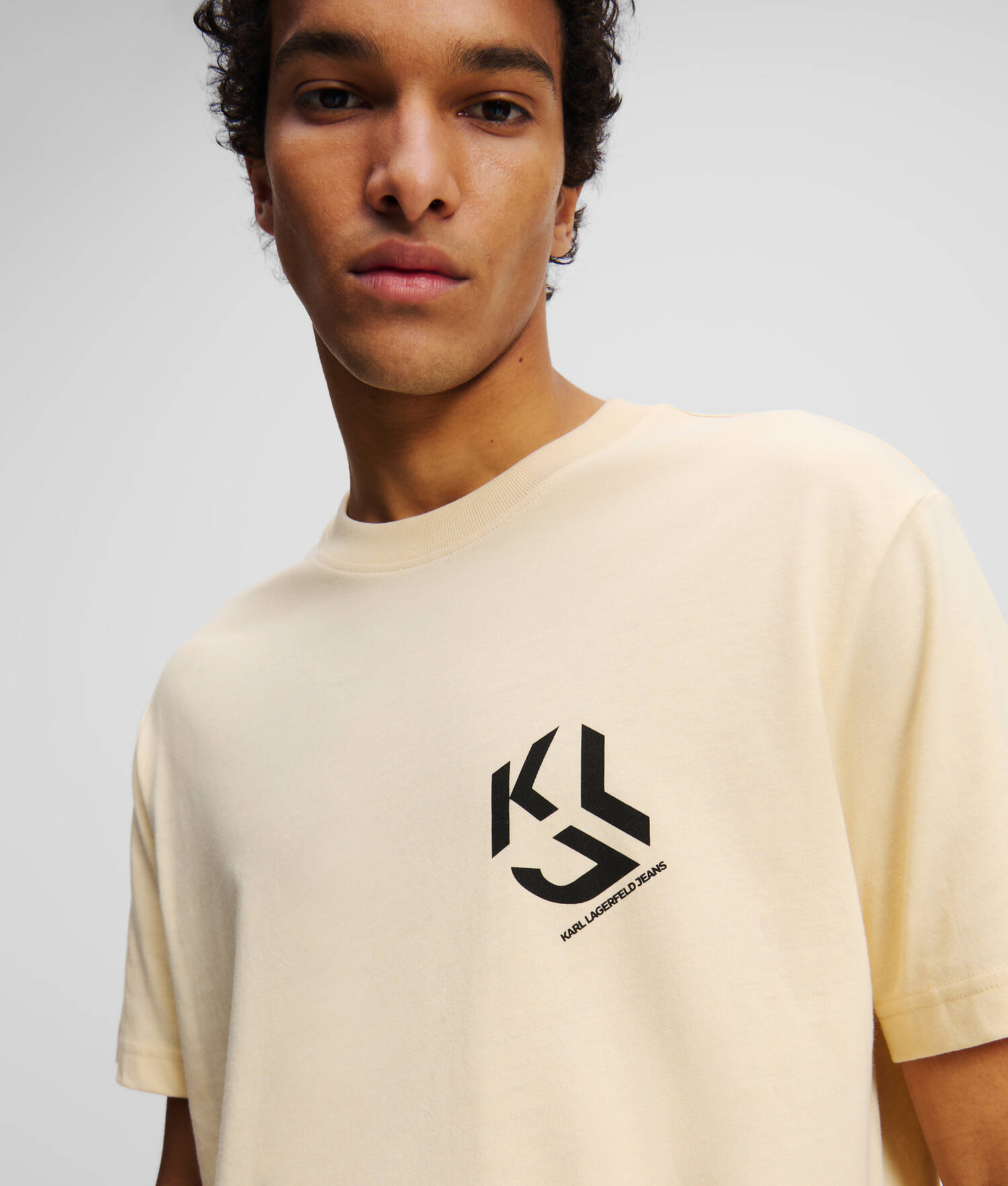 T-SHIRT AVEC MONOGRAMME - Frêne de bois