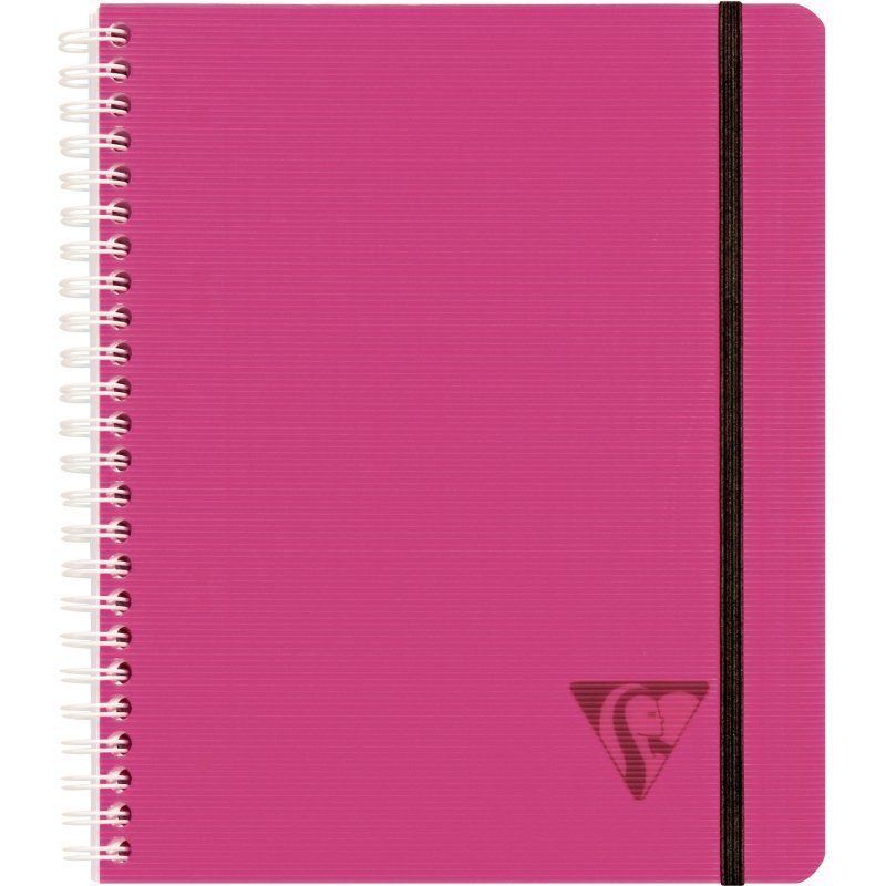 Cahier spirale Proactiv'book Linicolor format 16 x 21 cm - petits carreaux