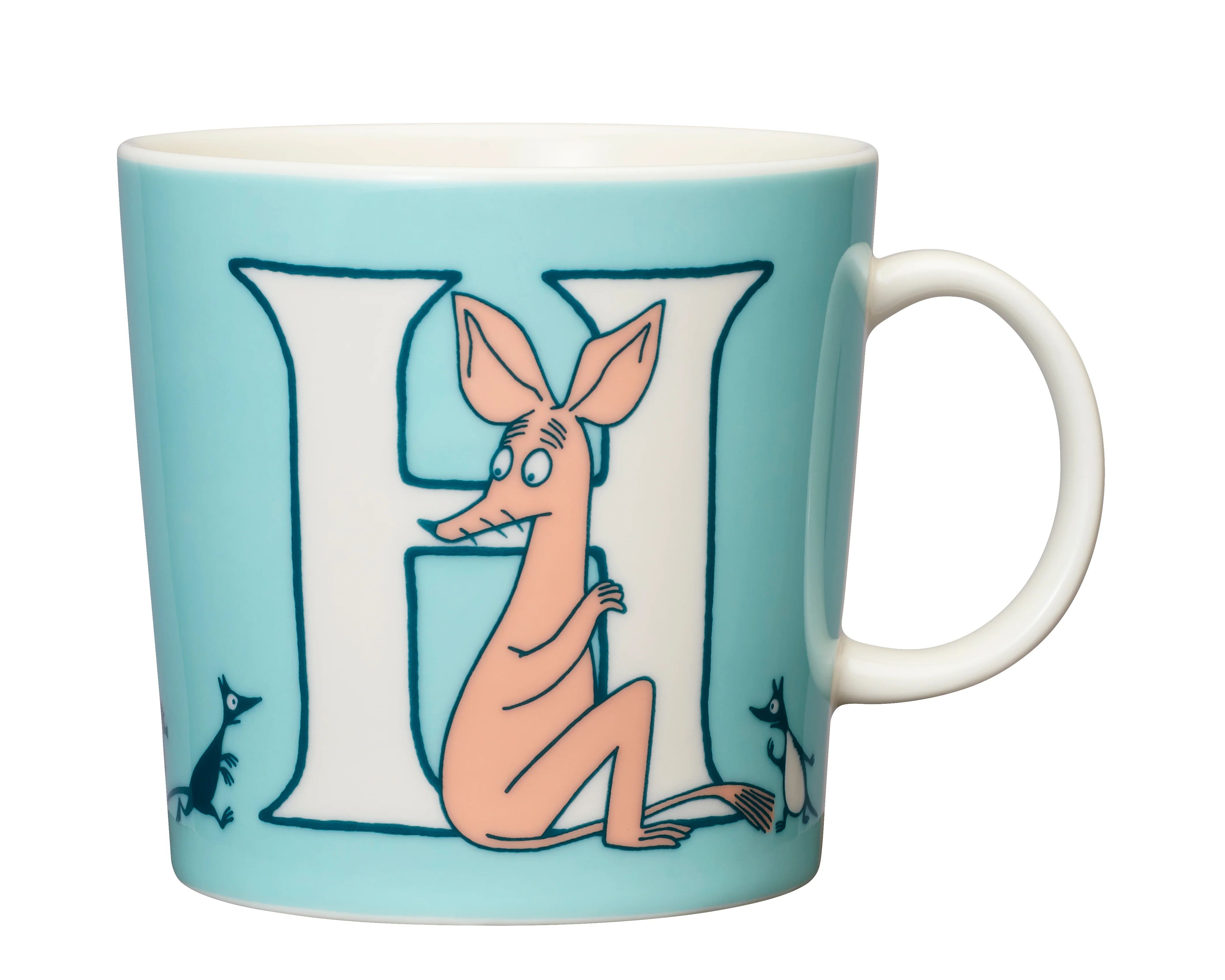 MOOMIN by Arabia  Mumi ABC alfabetkrus, H - 40 cl.
