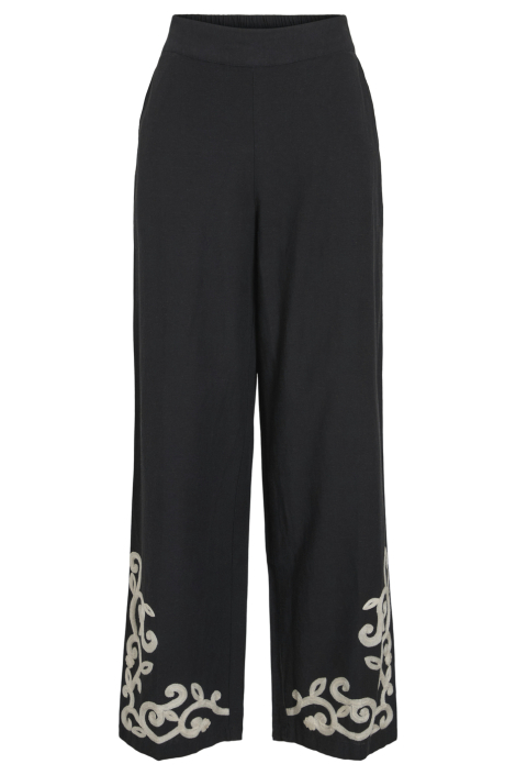 Vila zwarte dames broek