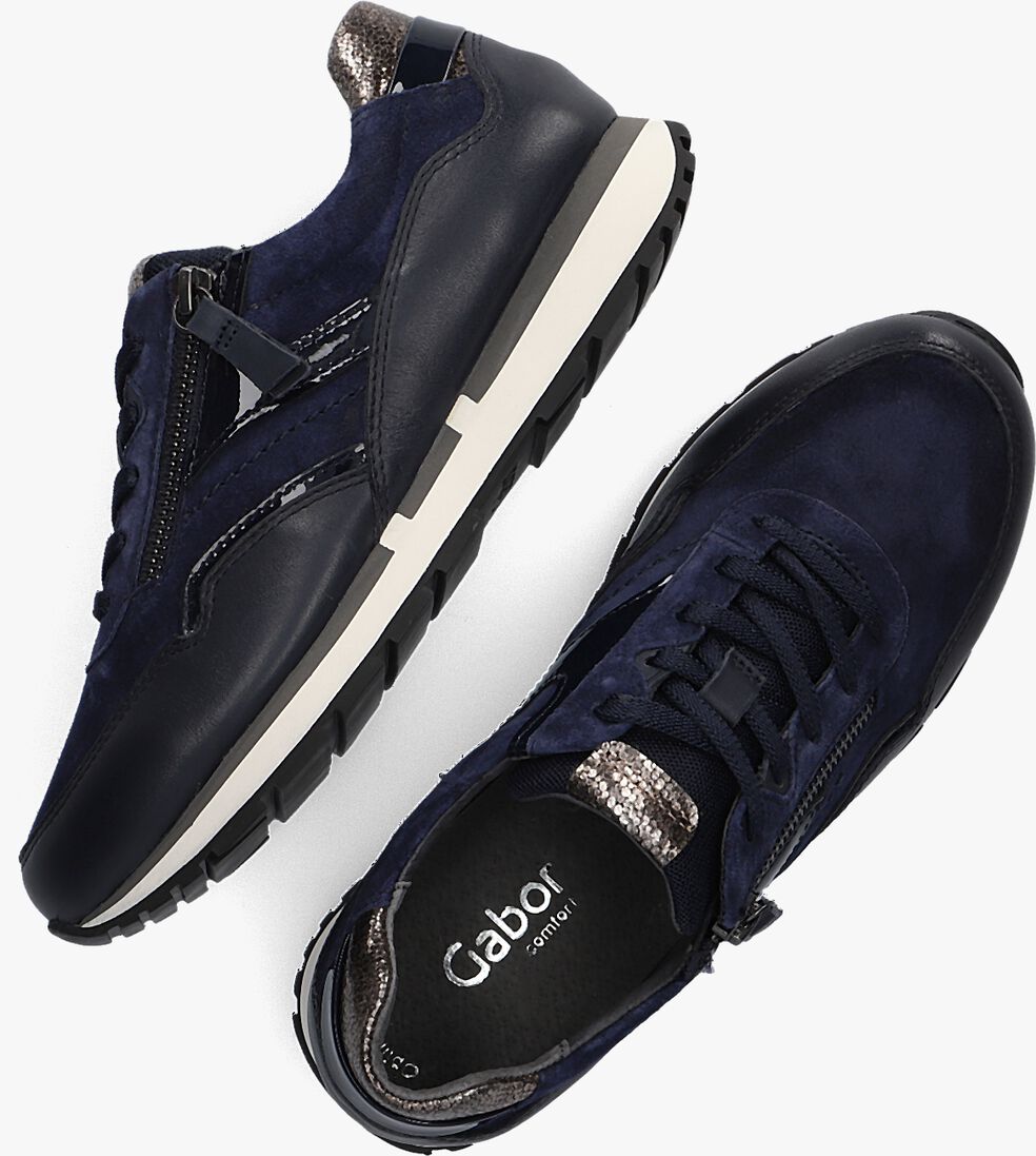 GABOR blauwe gabor lage sneakers 363