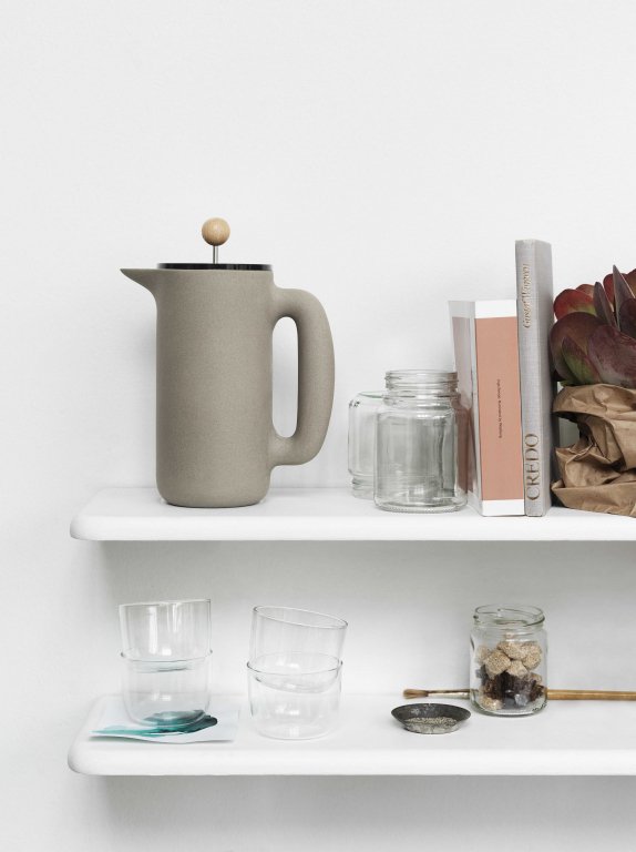 Muuto Corky glas set van 4 Low Grey