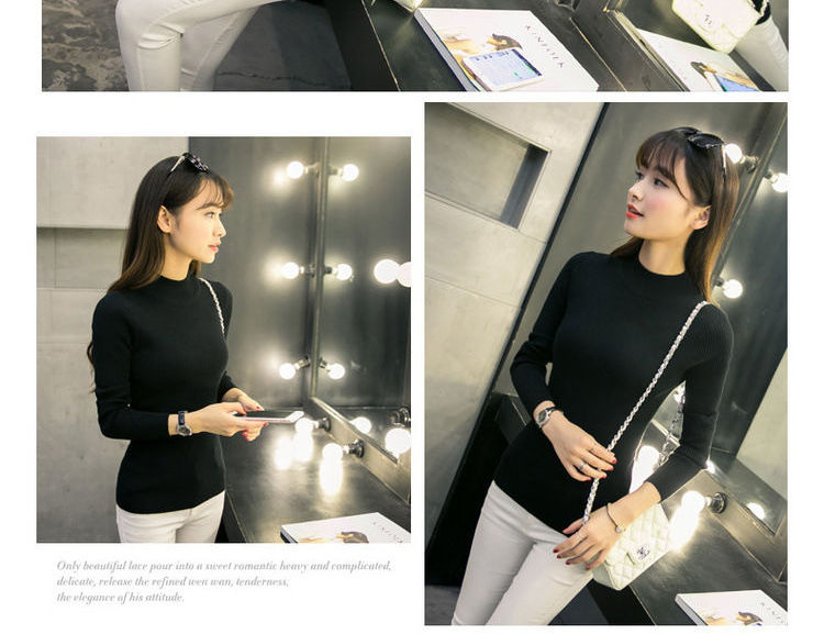 Happo - Mock-neck trui