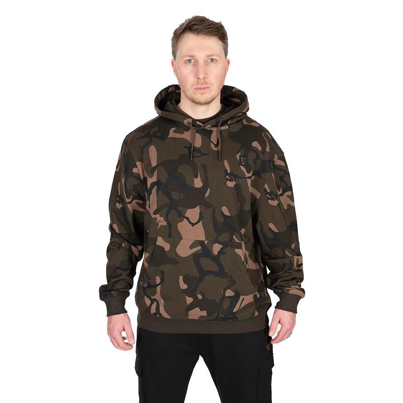 Sweat Homme Fox Lw Khaki/Camo Split Zip Hoody - Camo