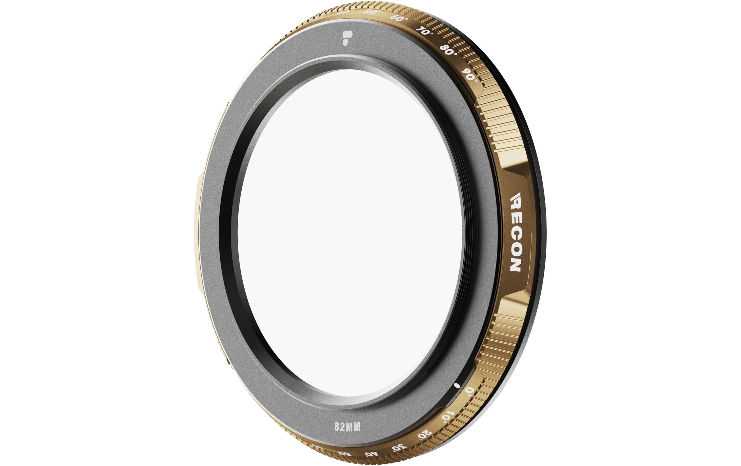 Polfilter Stage 2 Circular – 82 mm<br>Ein Recon-Filter der Stufe 1 mit doppeltem Verwendungszweck