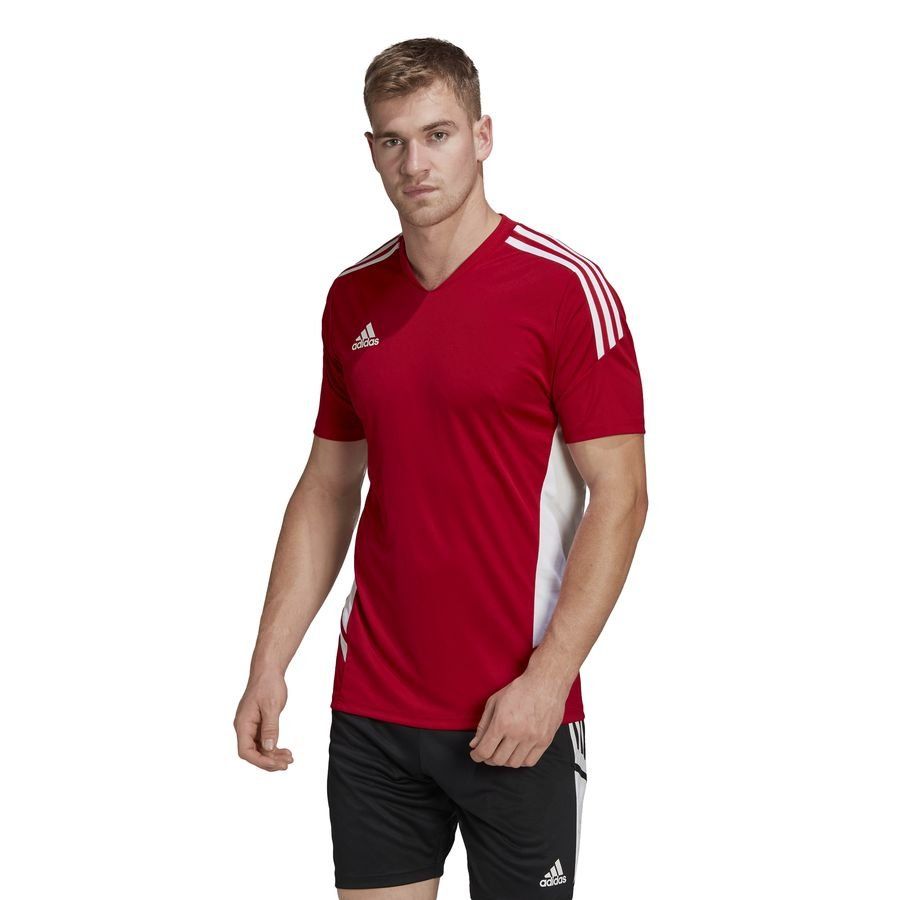 adidas T-shirt d'Entraînement Condivo 22 - Rouge/Blanc
