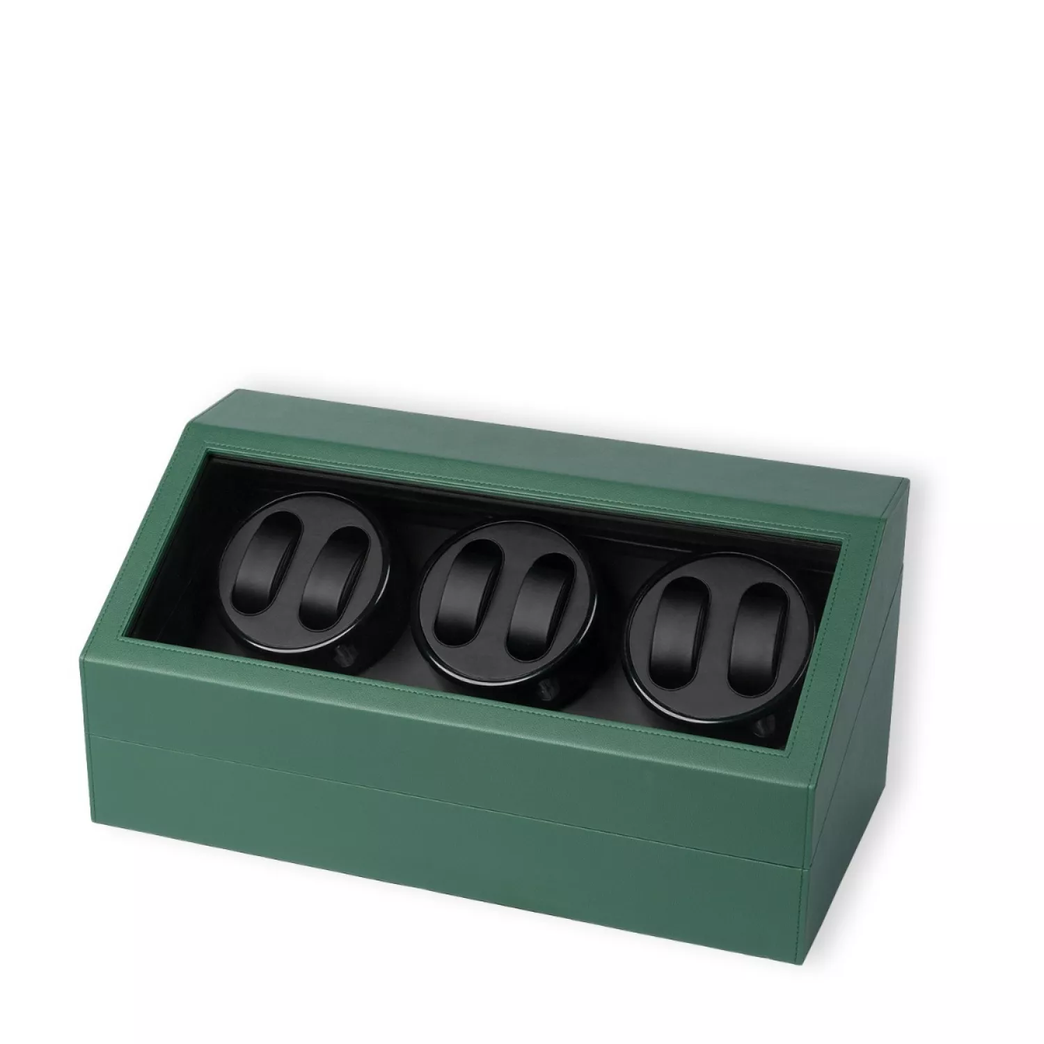 Dissing Watch Winder 6 ure Grøn Imiteret Læder 0000269
