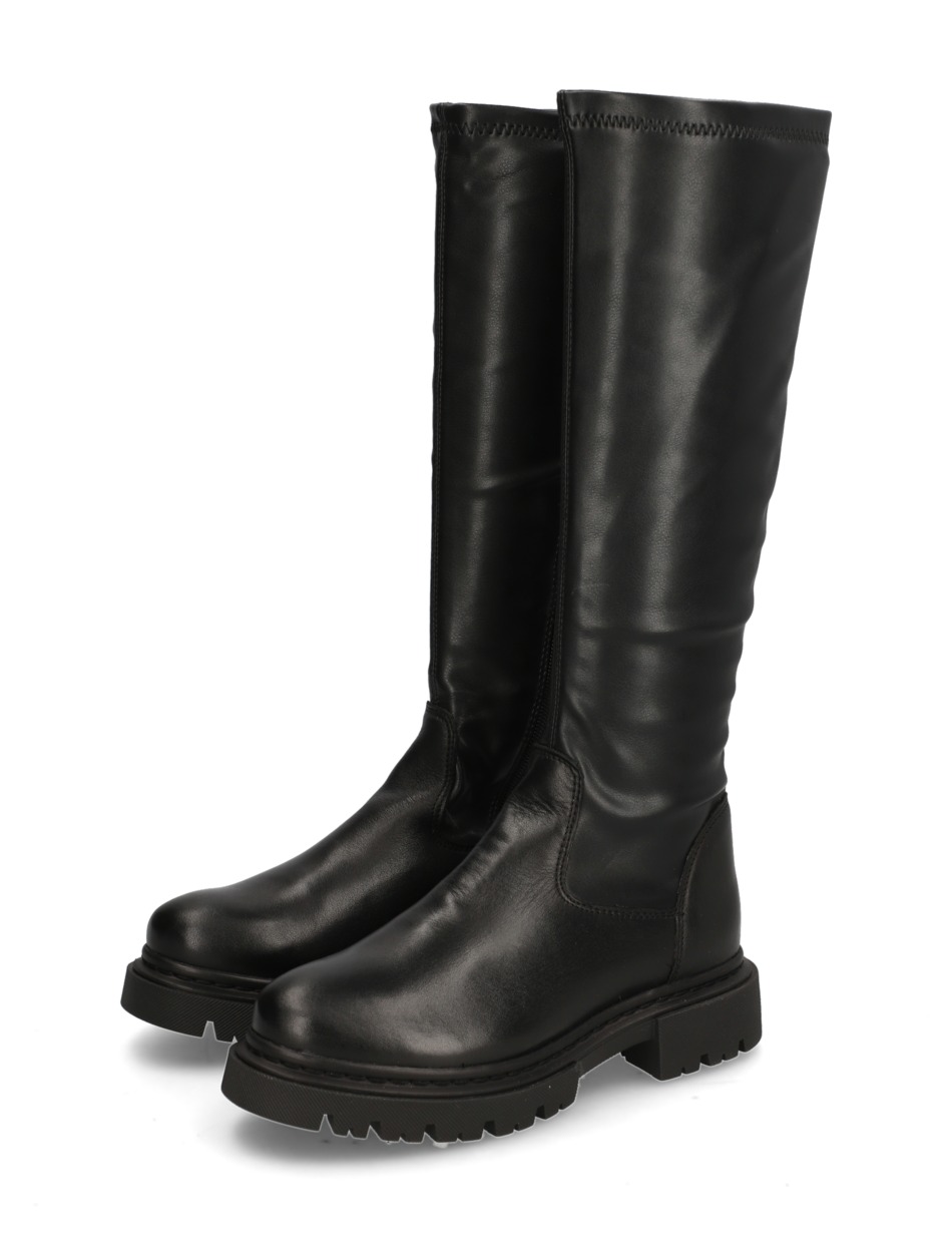 Lederkombination Stiefel