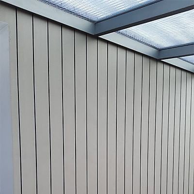 Clin pour bardage composite Greenwall M by Green Outside anthracite - L.2,6 m