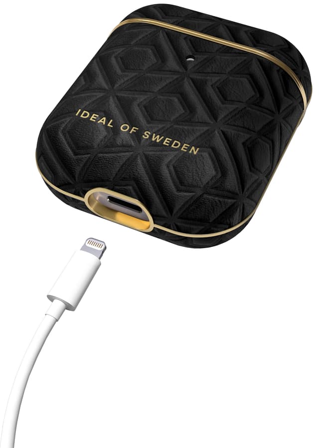 iDeal of Sweden AirPods Gen 1/ 2 case (Embossed Black)