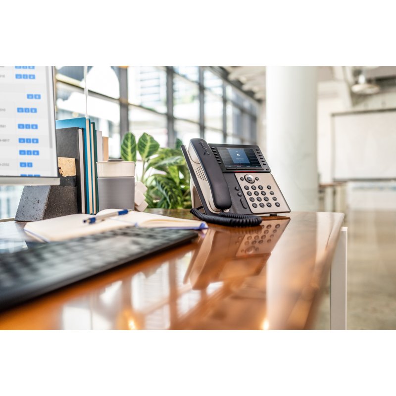 HP Poly Téléphone IP Poly Edge E550 compatible PoE