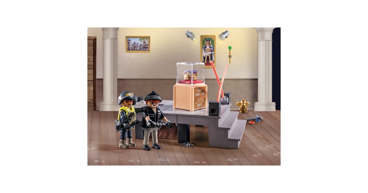 PLAYMOBILCity Action - Adventskalender Politie museumdiefstal Constructiespeelgoed  (71347)