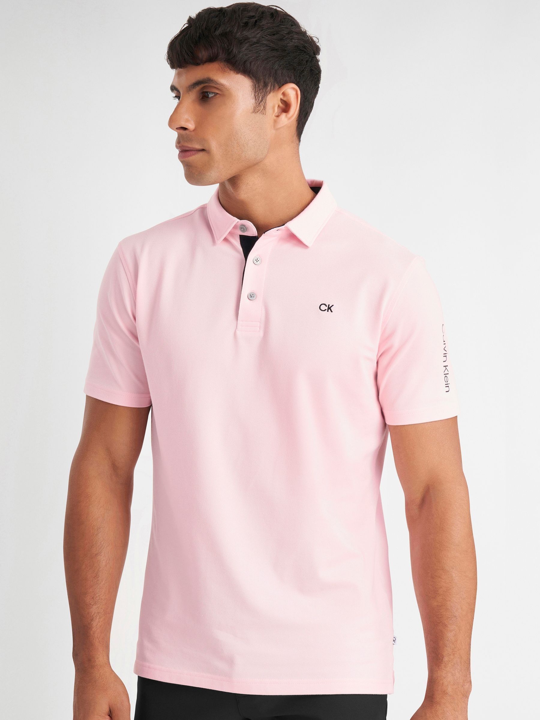 Roze - Calvin Klein Golf Uni poloshirt
